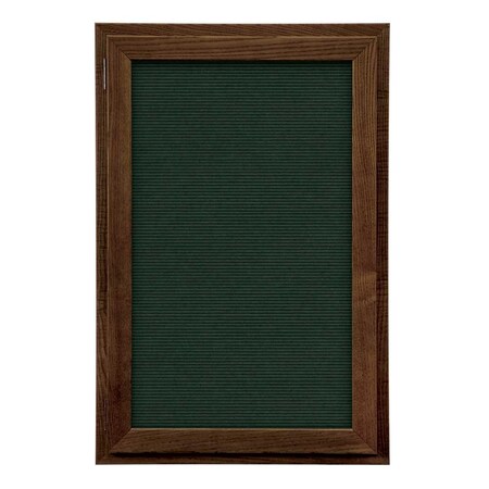 United Visual Products Outdoor Enclosed Combo Board, 42"x32", Wht Frame/Burgundy & Blue Spruce UVCB4232ODW-BURGUN-BLSPRU